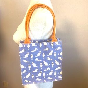 Rock Flower Paper cat mini tote